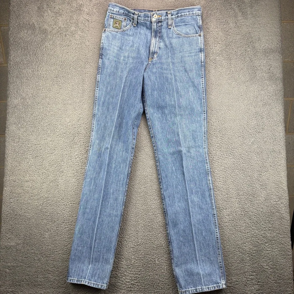 Cinch Green Label Mens Blue Straight‎ Leg Jeans 32x38 MB90530002